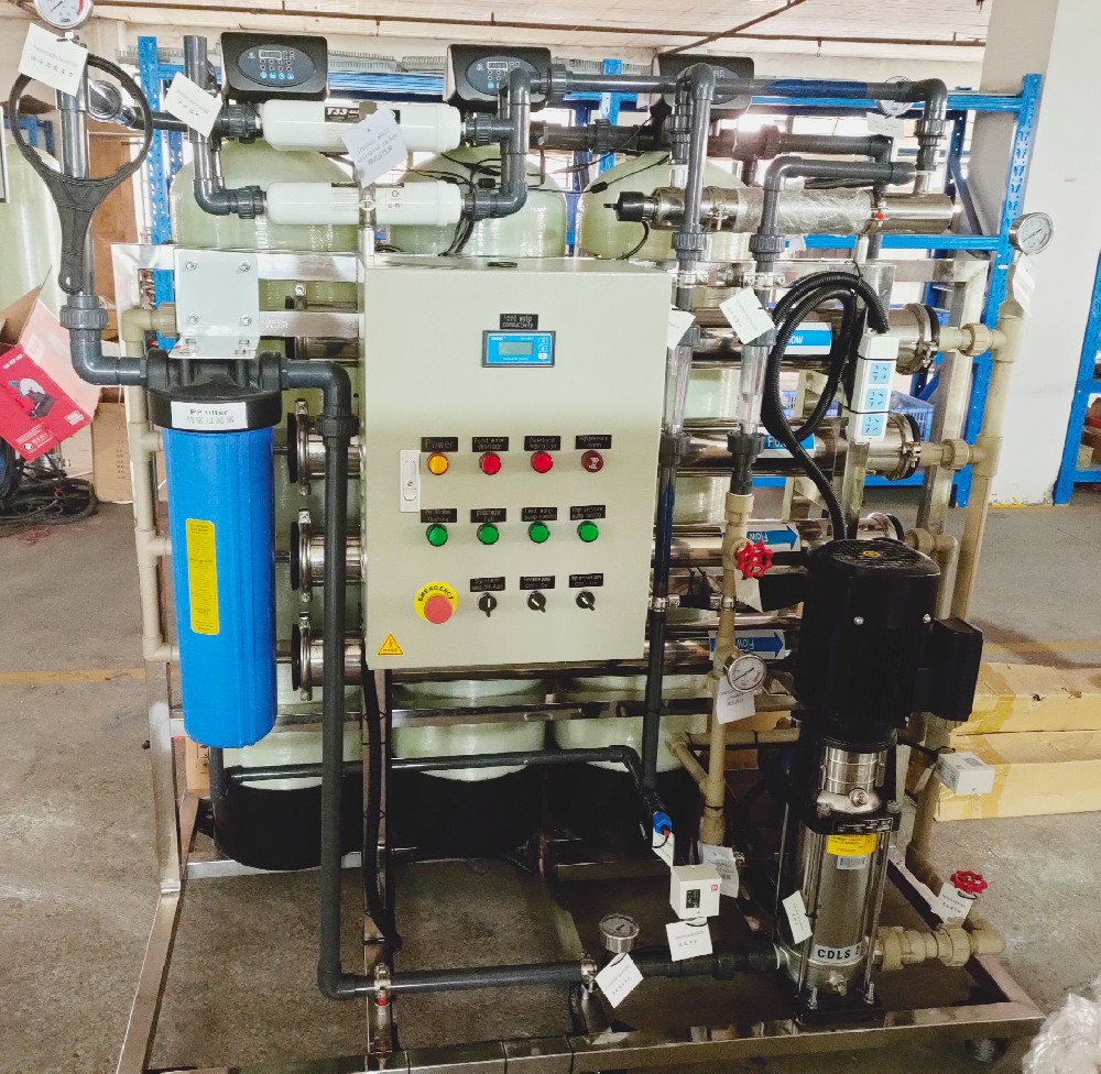 Reverse osmosis system for bottled water 1000LPH